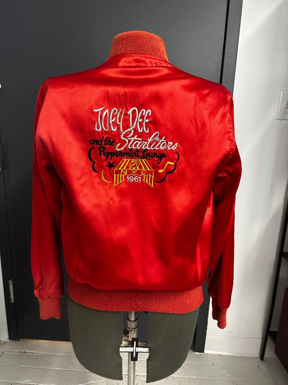 Peppermint Lounge Joey Dee Starliters Vintage Jacket 1961 rock memorabilia RARE